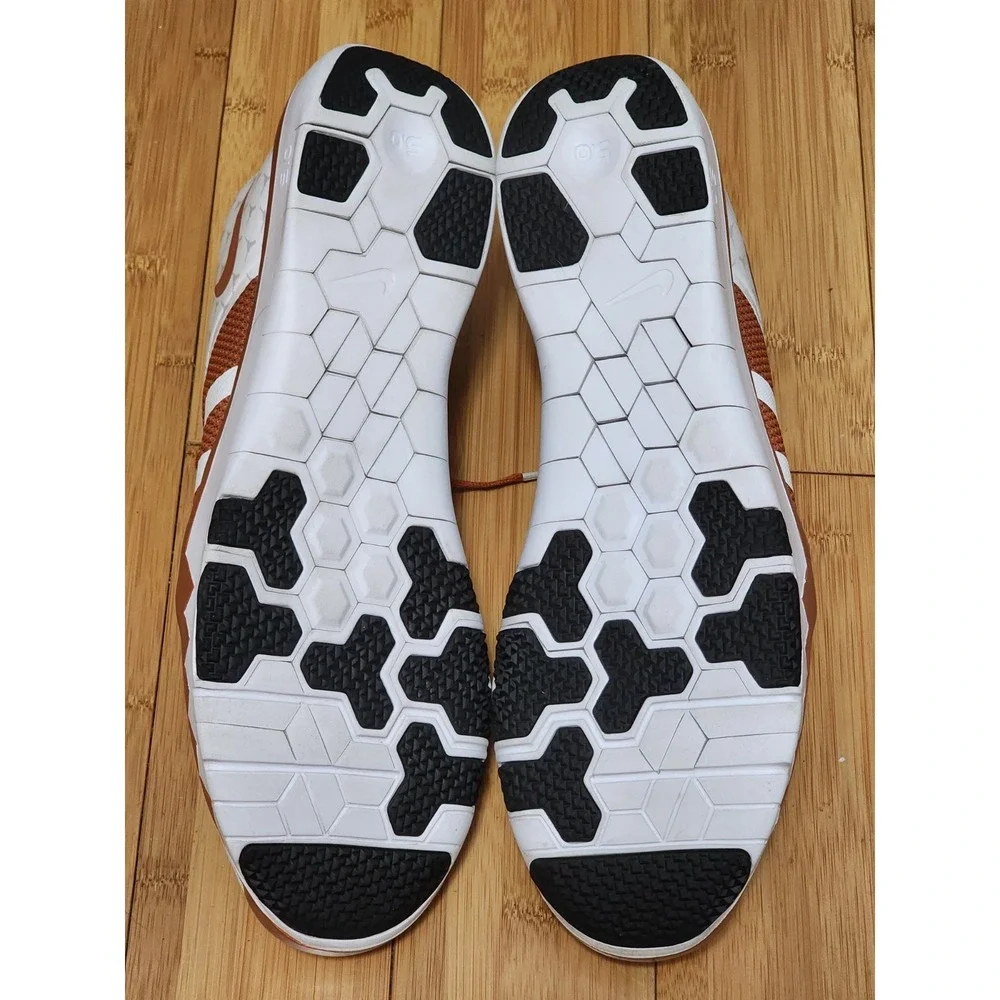 Nike Free TR 5.0 Texas Longhorns Running Shoes Mens 14 Orange 723939-800